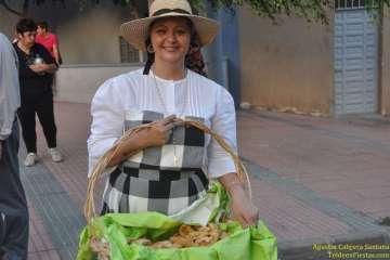 Romería ofrenda a San Venancio en Casas Nuevas (Foto TF)